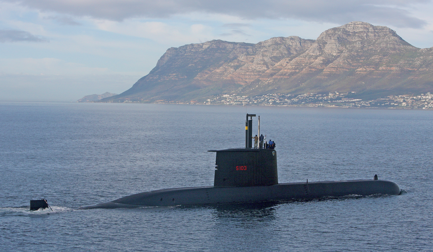 South African navy aquires new submarine
