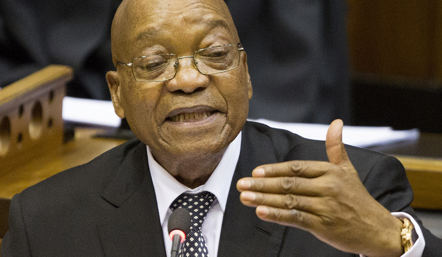 ZAF President Zuma replies to SONA debate