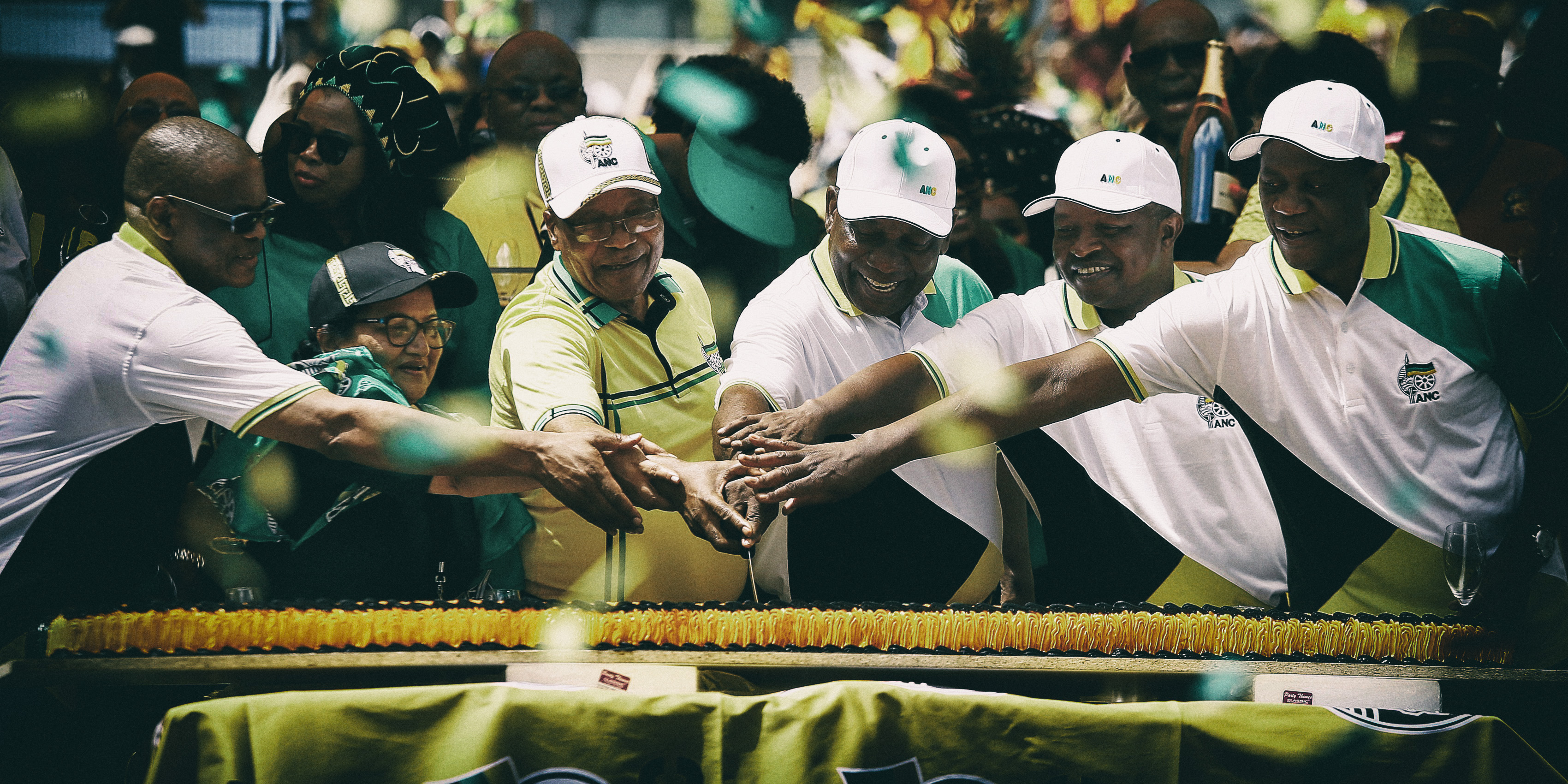 Big push for unity to grease the electioneering wheels, but the factions simmer on