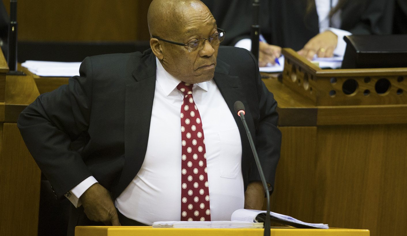 President Zuma answers questions