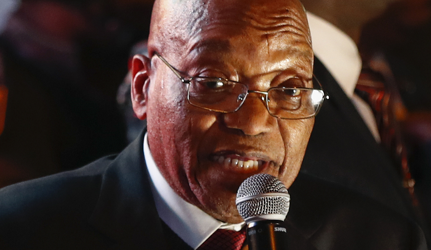 Motion of no confidence in president Zuma