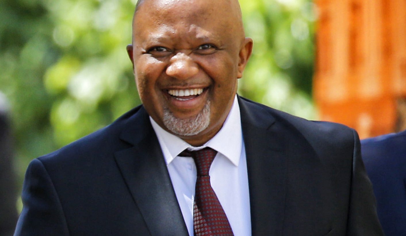 File photo shows South Africa's Deputy Finance Minister Mcebisi Jonas arriving for Finance Minister Pravin Gordhan's 2016 Budget address in Cape Town
