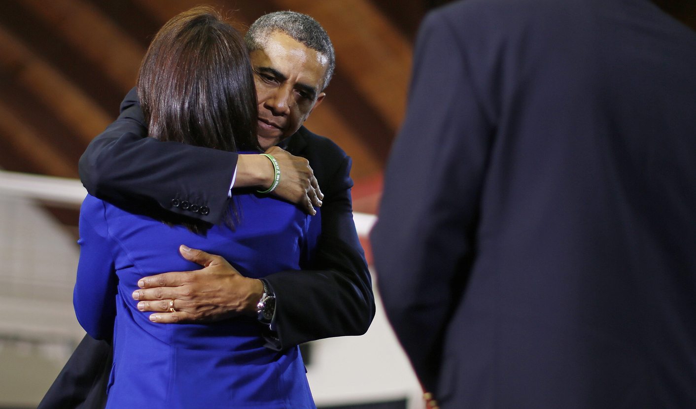 Obama makes 'last-ditch' push on gun control in Connecticut