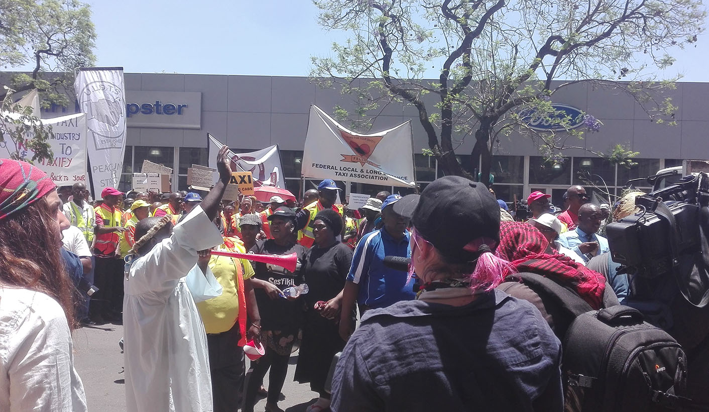 Taxi operators issue demands – and warnings – to absent transport minister