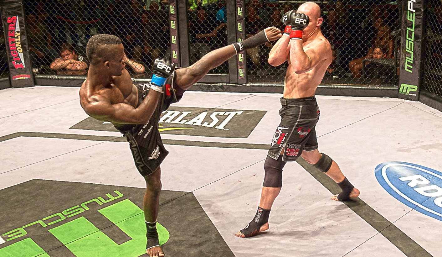 MMA warrior, Demarte Pena, still EFC Africa’s featherweight champ