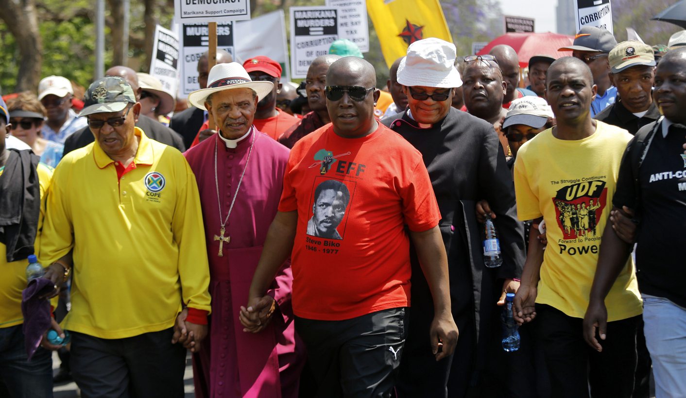 Walking and talking: Unite Against Corruption finally hits the road