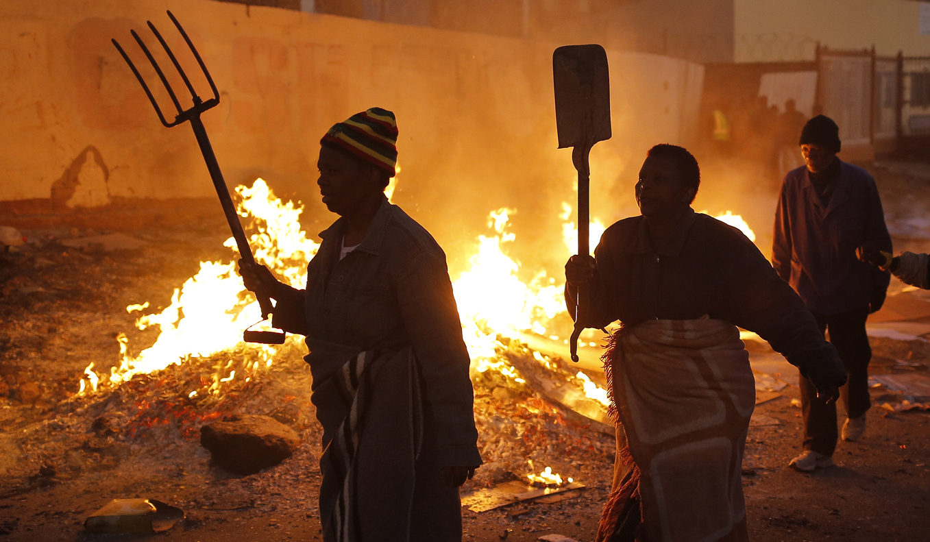 South Africa evictions