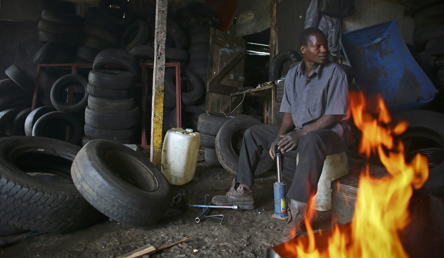 South Africa's economy is slowing with official figures showing growth of 0.9 percent