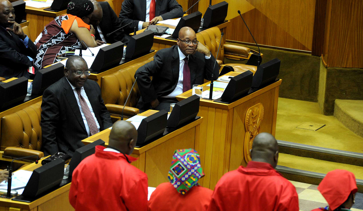 Op-Ed: Parliament - more at stake than EFF conduct