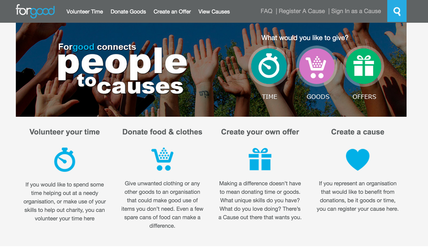 Forgood: Challenging South Africans to take up the volunteering baton