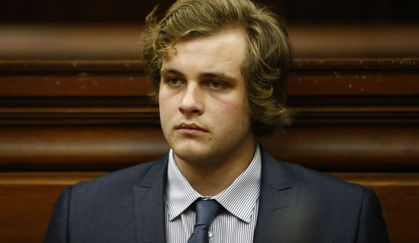 Henri van Breda sweats on the stand in his triple murder trial