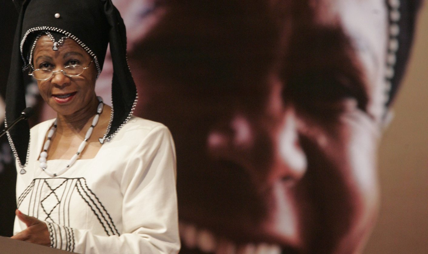 Former Managing Director of World Bank, Mamphela Ramphele, speaks during the Youth Engagement Summit 2009 in Putrajaya