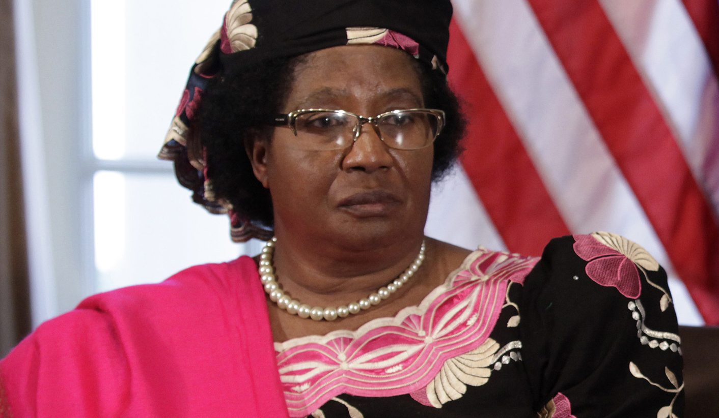 Joyce Banda at WEF: Sisters, stick together