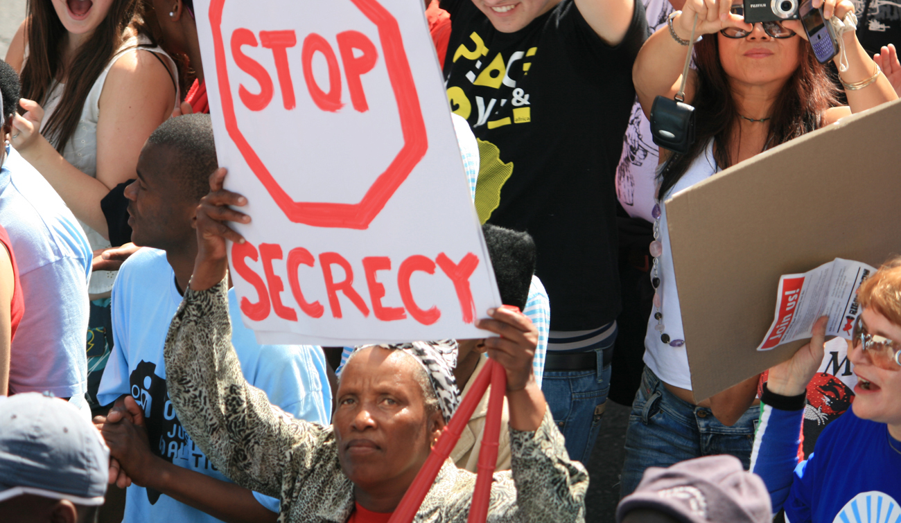 Right2Know: South Africa, State of Secrets