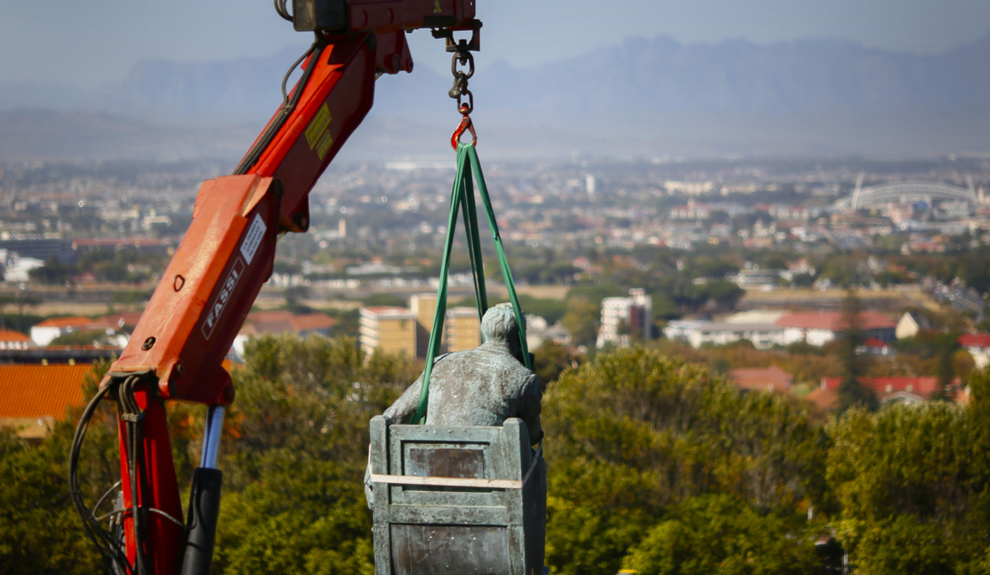 Cecil John Rhodes statue removed