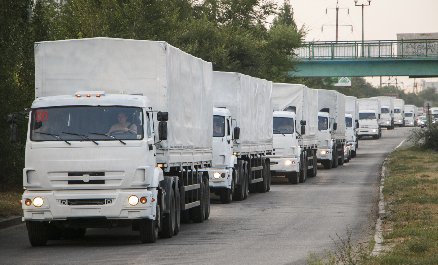 Ukraine accuses Russia of cynicism over convoy; death toll rises sharply