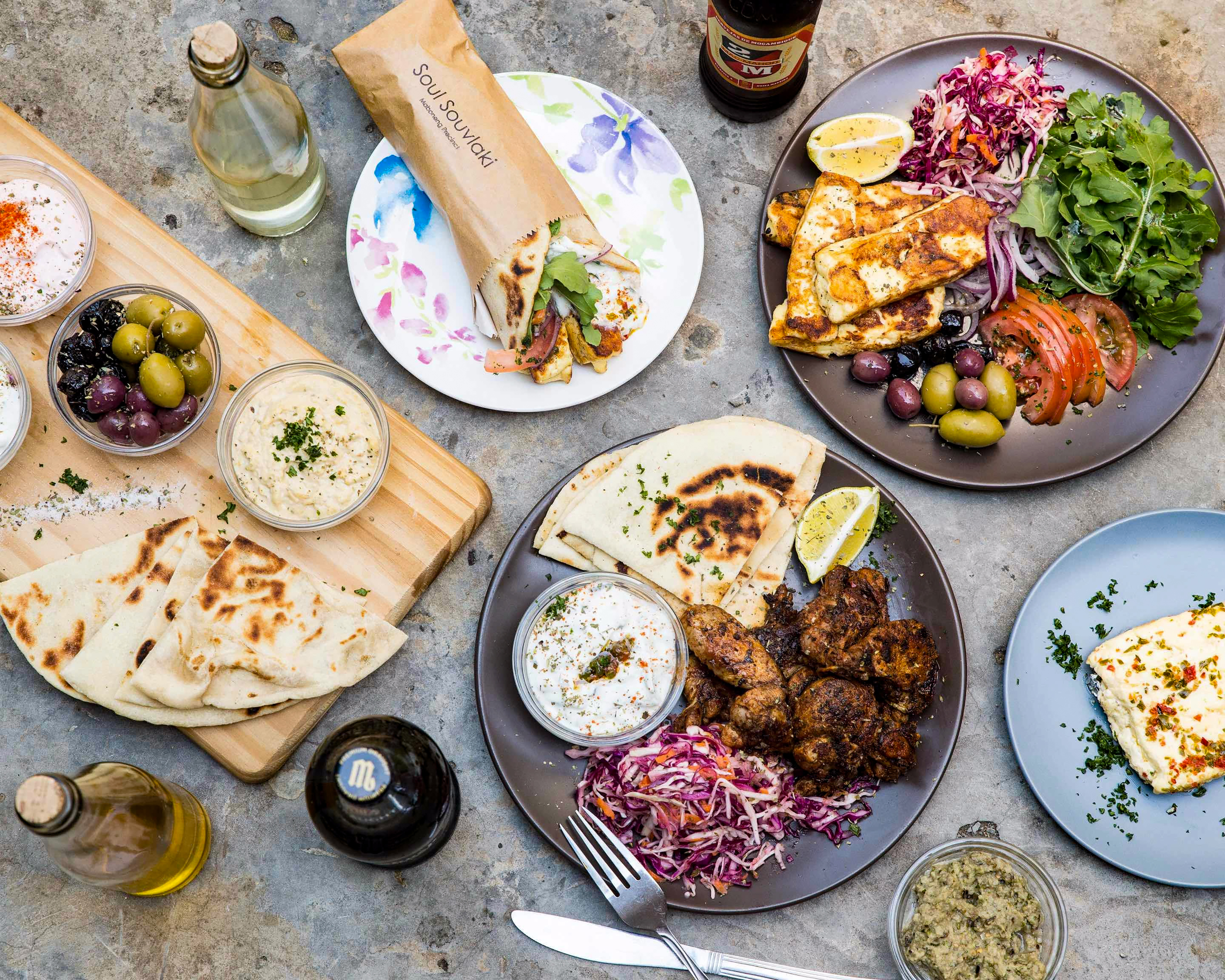 When the culinary bouzoukis play