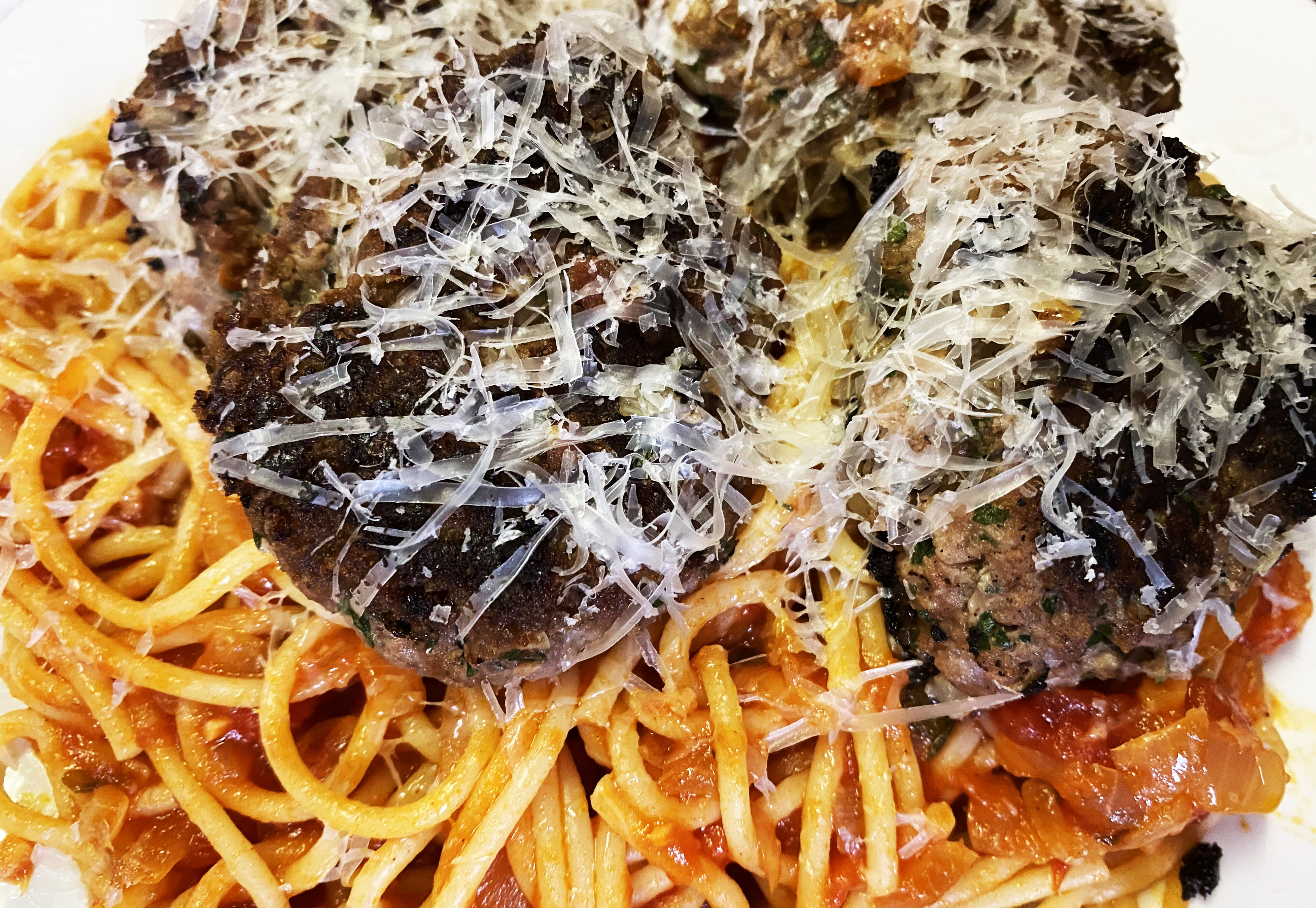 What’s cooking today: Spaghetti & Meatballs