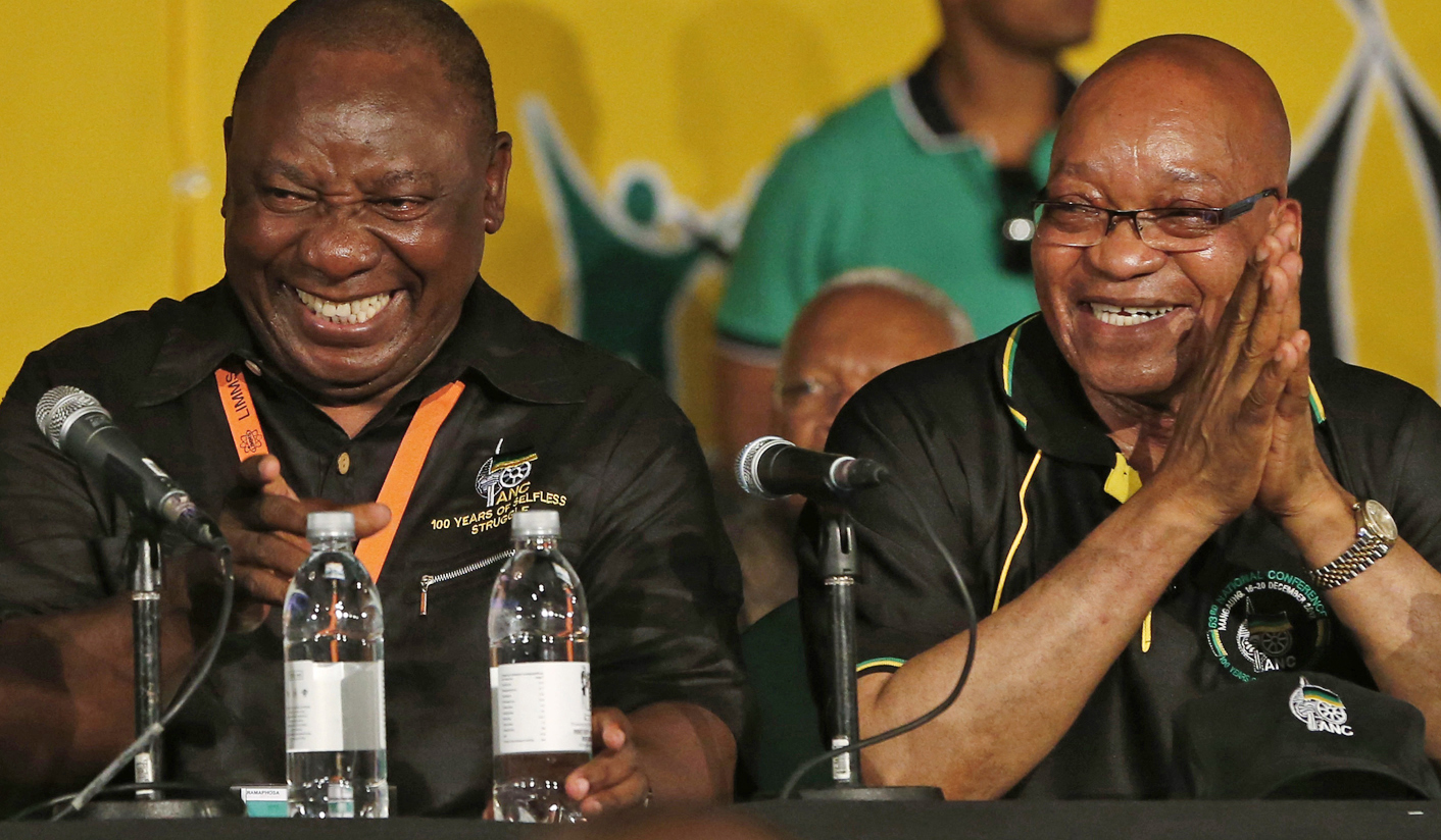 It's just the ANC’s slow jump to... the right?