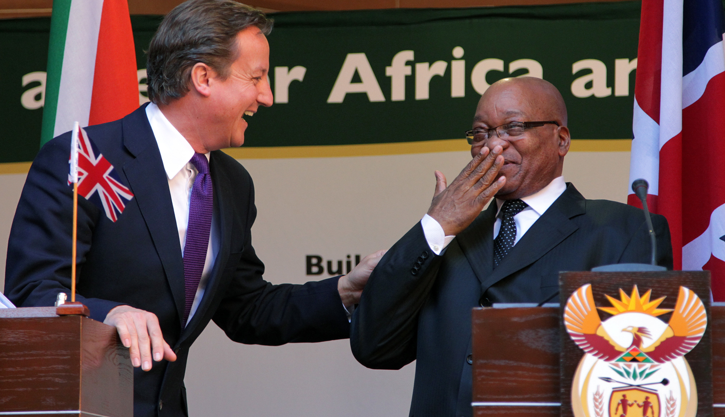 UK/SA diplomatic weather: Cold, danger of frostbite