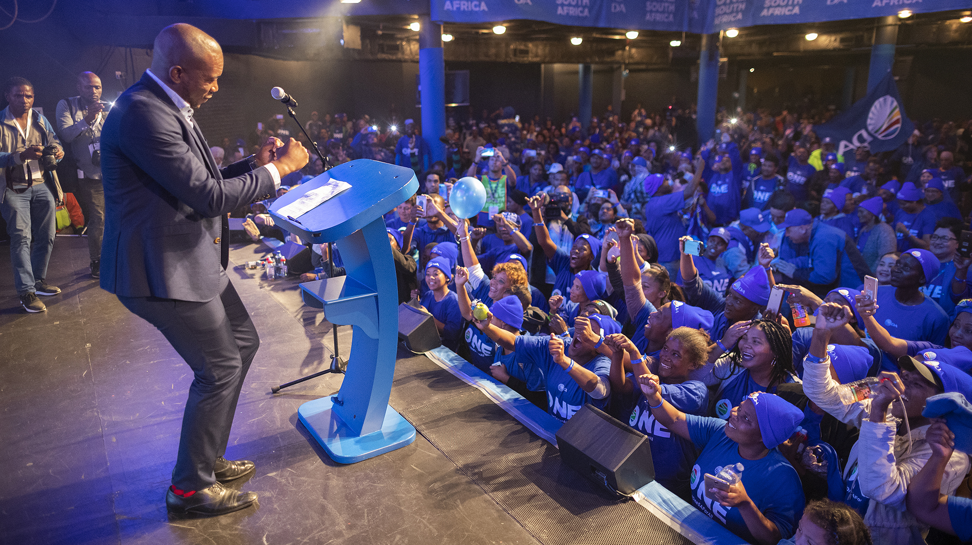 Opposition Democratic Alliance election rally