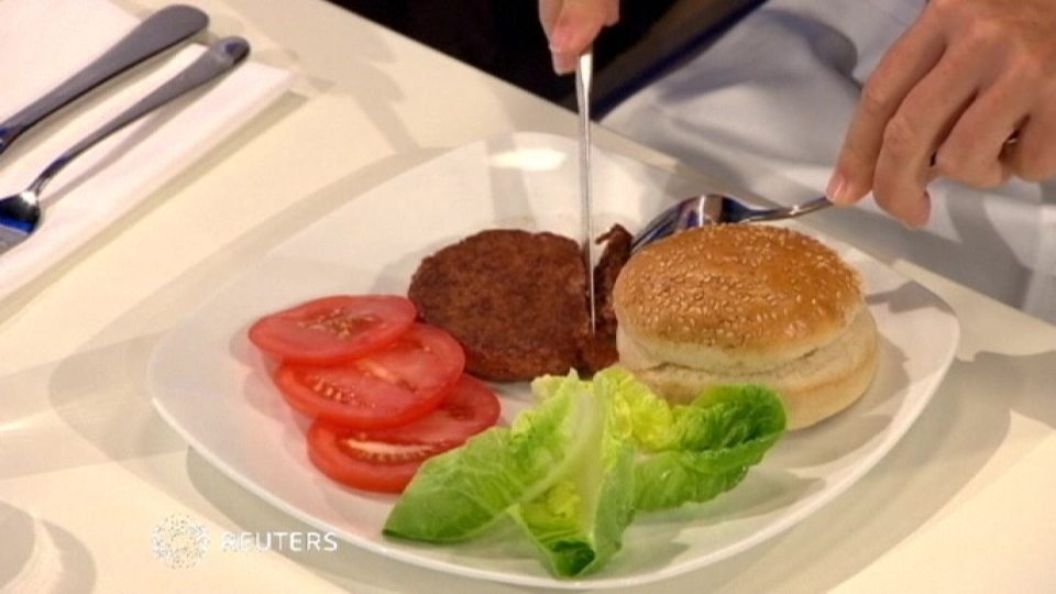 Test-tube burger declared 'close to meat'