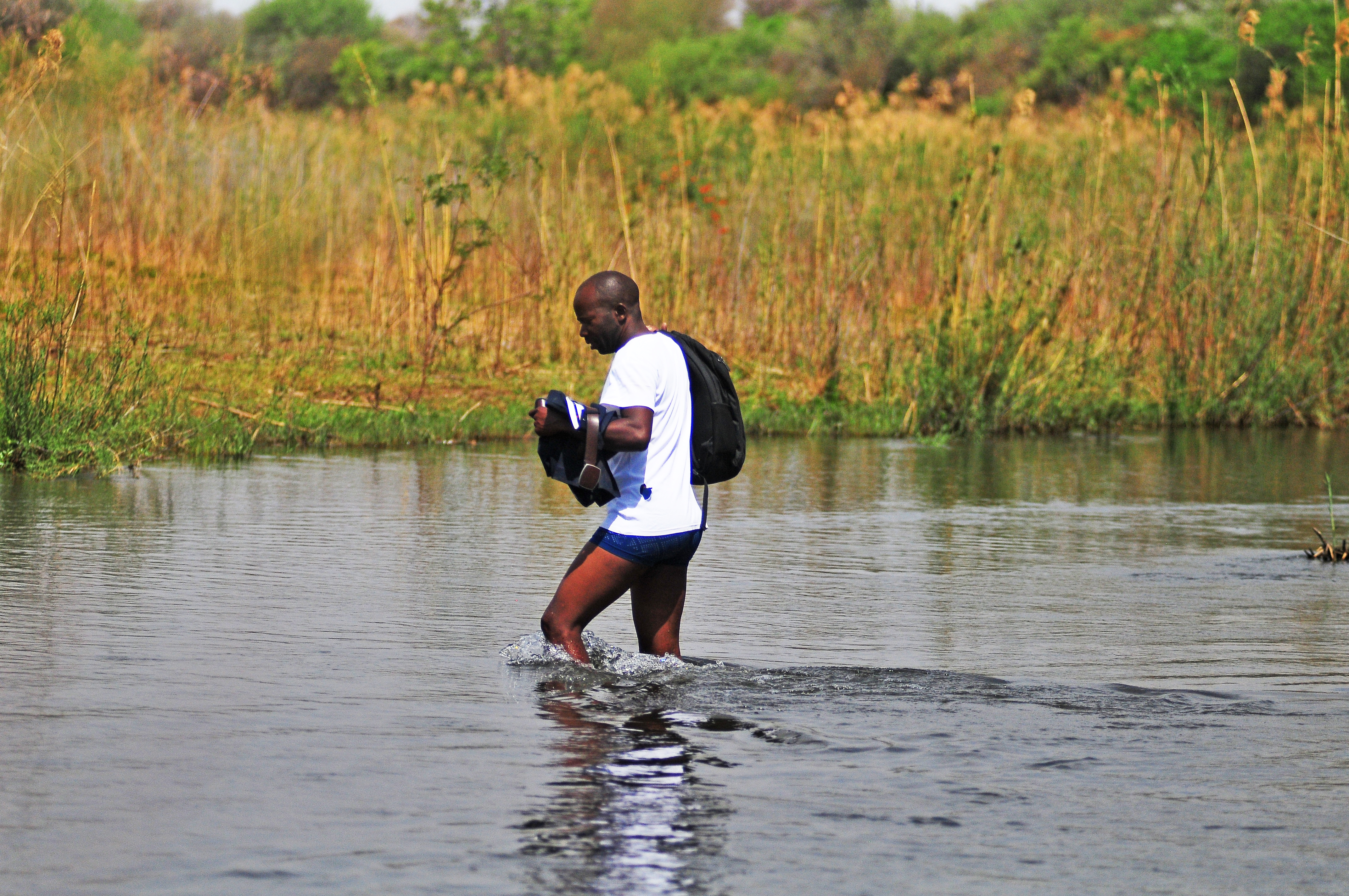 Villagers face daily terror of killer crocs