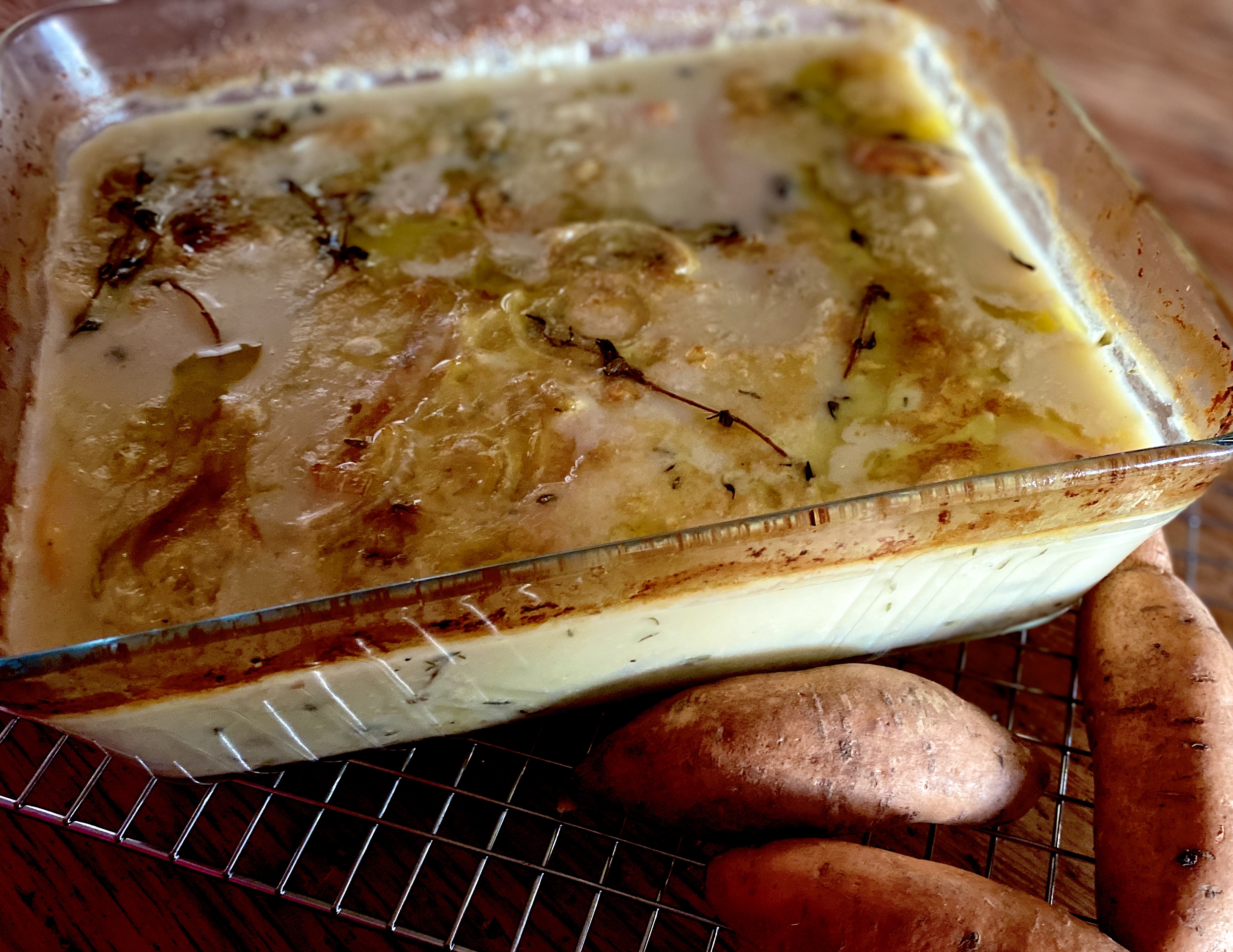 Lockdown Recipe of the Day: Sweet Potato & Turnip Bake