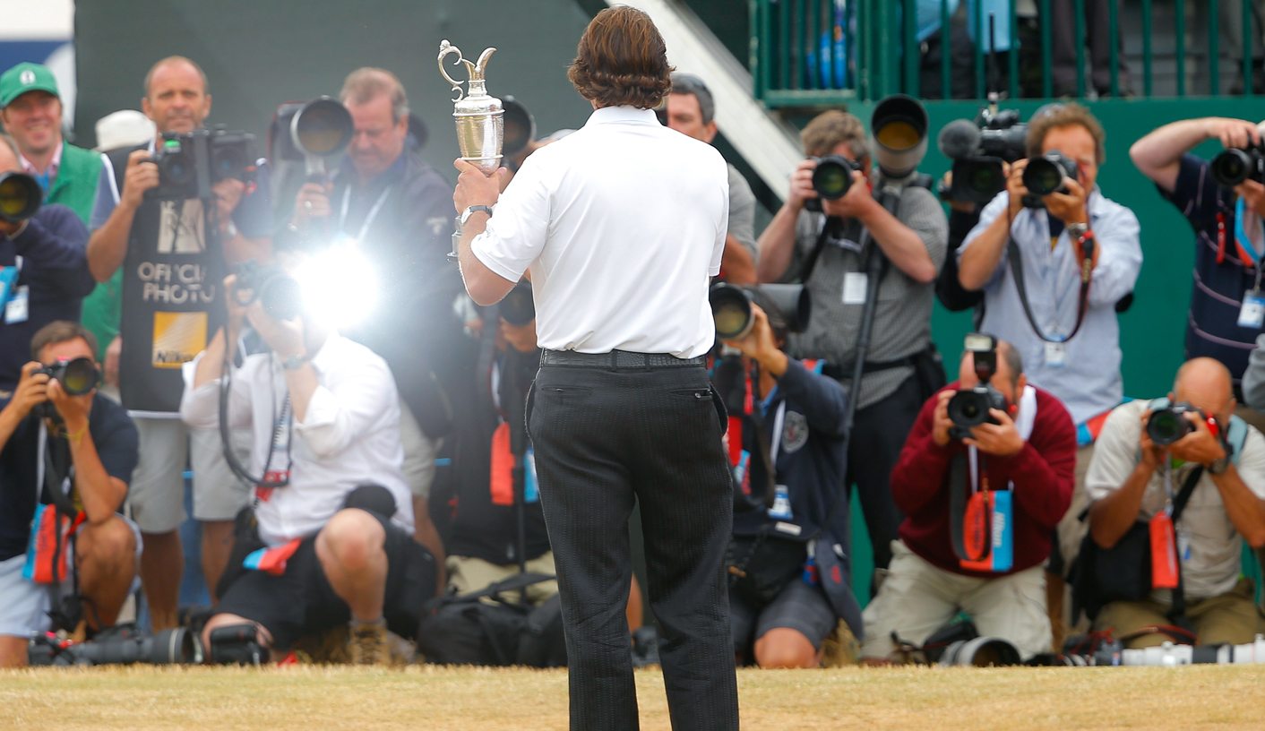 Golf: Mickelson ends British Open hoodoo