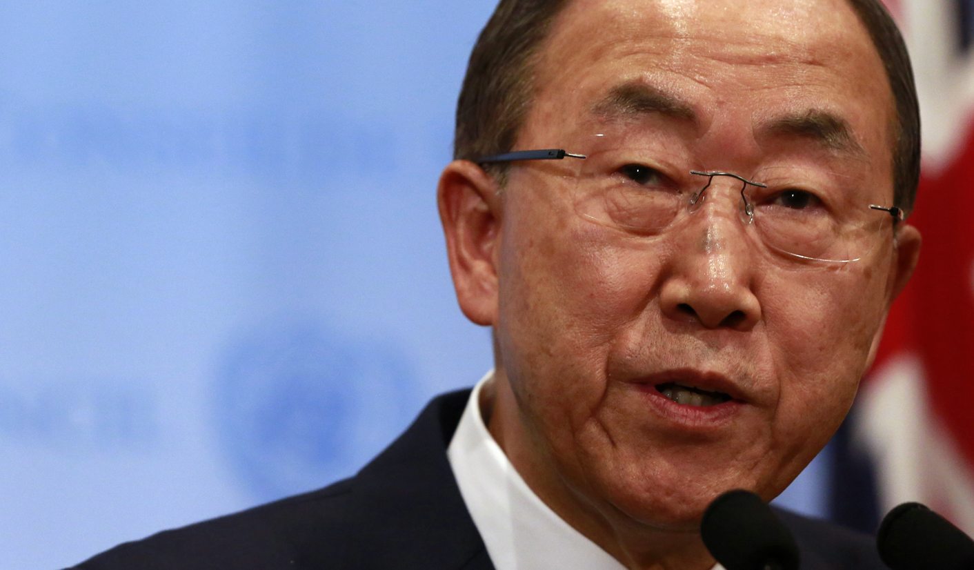 UN says chemical arms report on Syria attack 'indisputable'