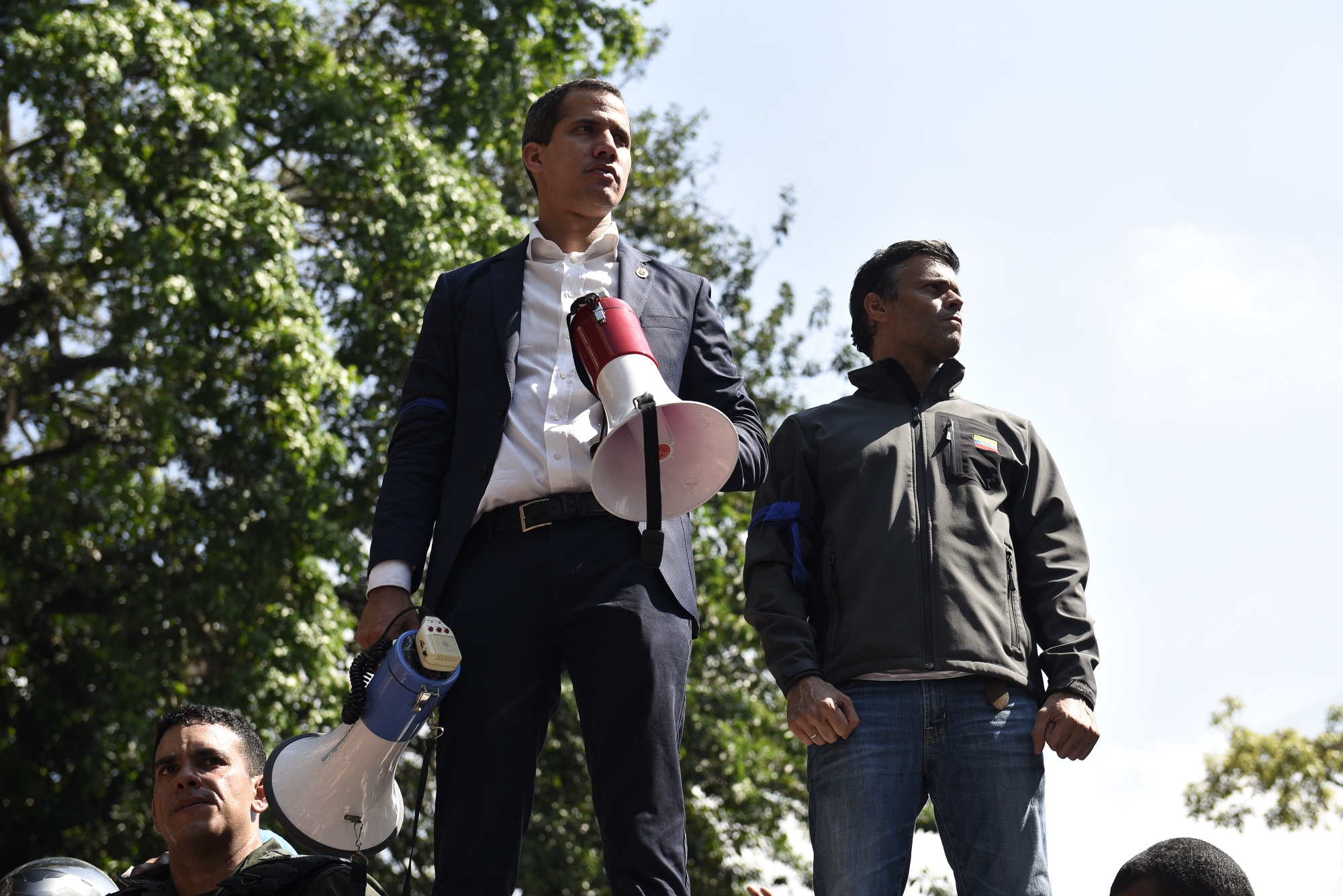 Venezuela's Guaido Claims Military Support to Take Power