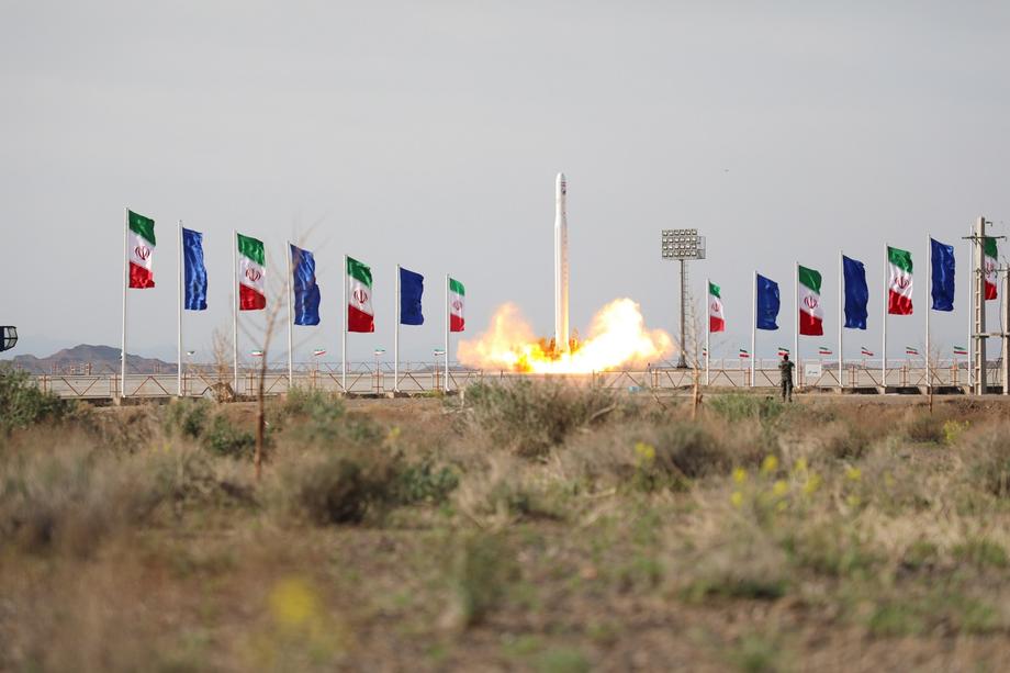 Iran's Guards say launched first military satellite into orbit
