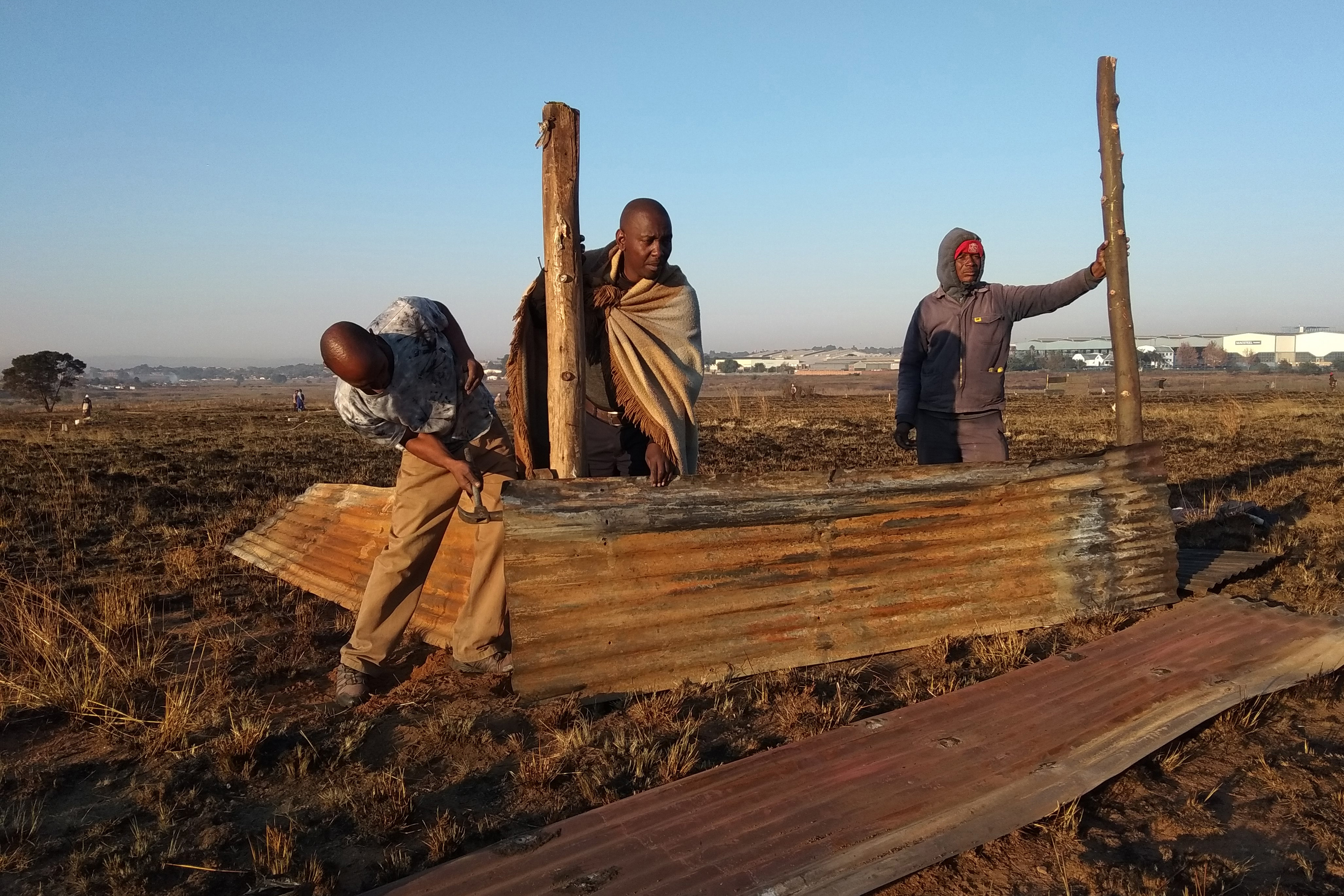When homes are built in the dark and demolished in daylight