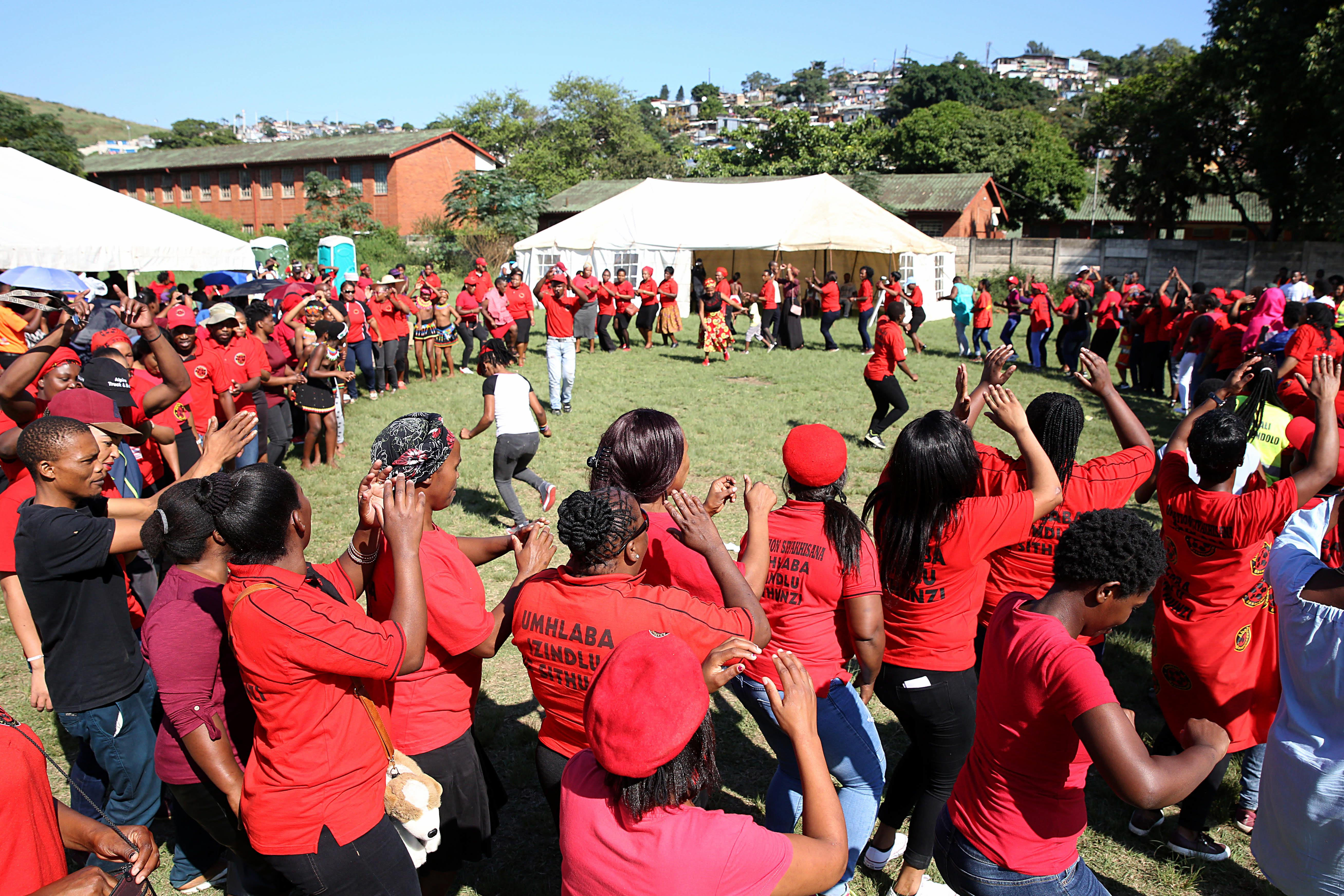 Unfreedom Day Rally: Freedom a figment of elite imagination, say 50,000 shack dwellers