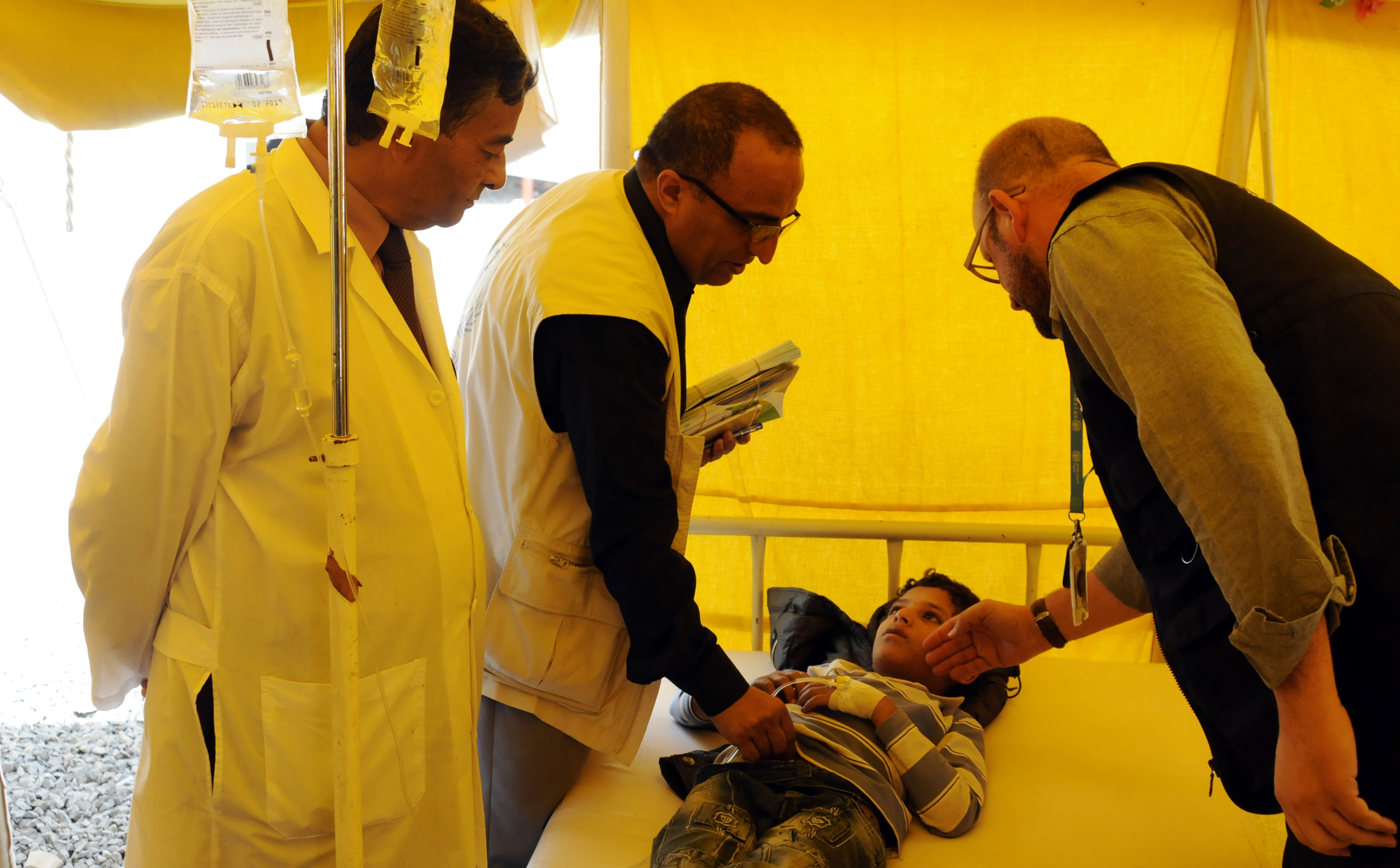 Cholera epidemic in Yemen