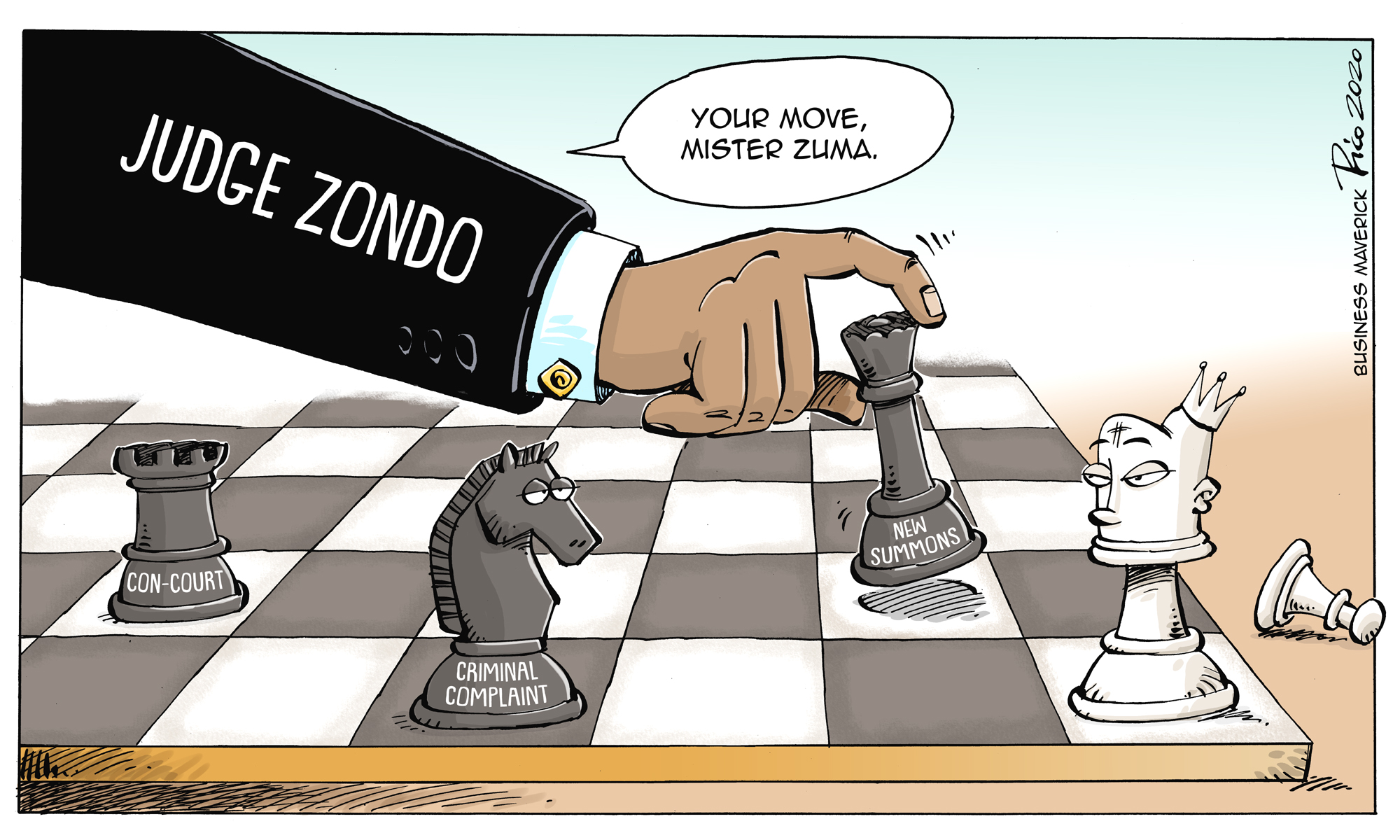 Tuesday cartoon with Rico