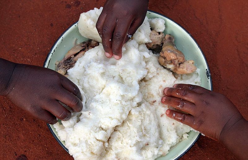 When food runs short, gogo Toti goes hungry so grandchildren can eat