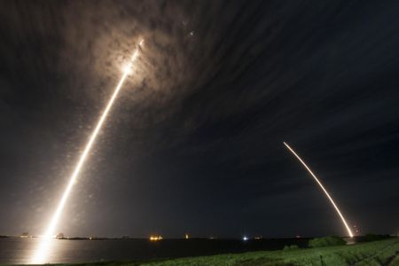 Musk's SpaceX Falcon 9 Rocket Lifts Off With Three Payloads