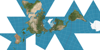 Brooks-AU recommends trashing Mercator maps_Dymaxion_projection