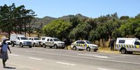 City of Cape Town law enforcement officials search the roadside for evidence of stolen copper. (Photo: Daniel Steyn)