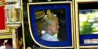 Britain''s Queen Elizabeth II arrives at the Houses of Parliament for the State Opening 20 June 2001 in London, England. (Photo: Sion Touhig / Getty Images)