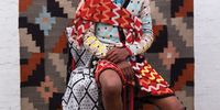 MaXhosa Africa founder Laduma Ngxokolo,dressed in MaXhosa Africa. Image supplied by MaXhosa Africa