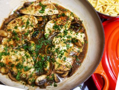 Marsala chicken — or, a crafty South African ‘cheat’