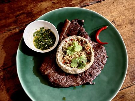 What’s cooking today: Braaied rump steak with an Asian touch