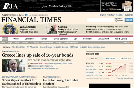 Online subscriptions take FT to profitability - has print journalism just been saved?