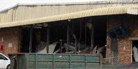The clean-up operation continues after the blaze at the Denny Mushrooms factory in Shongweni. (Photo: Phumlani Thabethe)