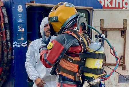 Diver takes deep sewage plunge to stem pollution flow into Zandvlei