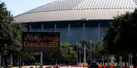 HOUSTON, TX - NOVEMBER 06: A street sign showing the cancellation of the AstroWorld Festival at NRG Park on November 6, 2021 in Houston, Texas. According to authorities, eight people died and 17 people were transported to local hospitals after what they describe as a crowd surge at the Astroworld festival, a music festival started by Houston-native rapper and musician Travis Scott in 2018.  (Photo by Alex Bierens de Haan/Getty Images)