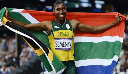 Caster Semenya back on (the) track