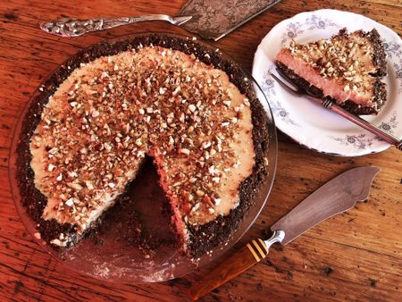 What’s cooking today: Coffee & pecan fridge tart